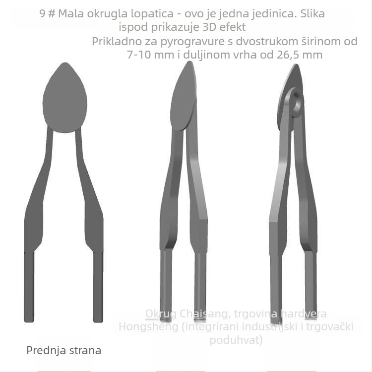 Profesionalni vrh za pyrografiju – električno grijani vrh za graviranje