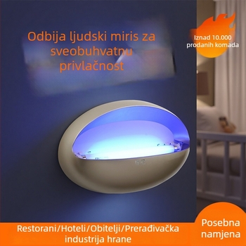 Zidna ljepljiva lampa za hvatanje komaraca i muha, model LG-298L, T5-8W, 220V, prilagodljiva, veleprodaja za trgovce