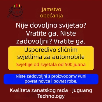 Vanjski LED far za električni motocikl – vanjska ugradnja, 25W, 12-80V, LED izvor, model JGY-HBL2, vodootporan