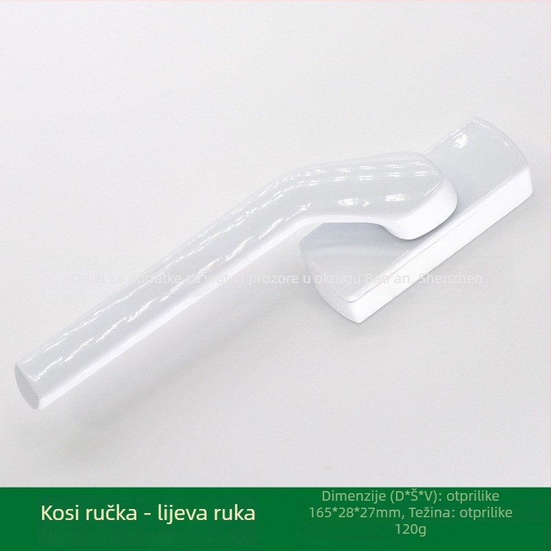 DP-Broken Bridge ručka za prozore od aluminijske legure, s nano-slojom i bojom otporna na visoke temperature – za vrata i prozorsko kovanje
