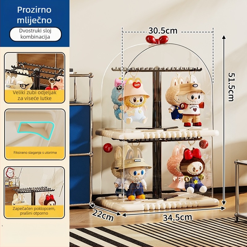 Stalak za izlaganje privjesaka - Mu Ming, Plastika, Stil: Crtić, Mogućnost prilagodbe, Podrijetlo: Taizhou