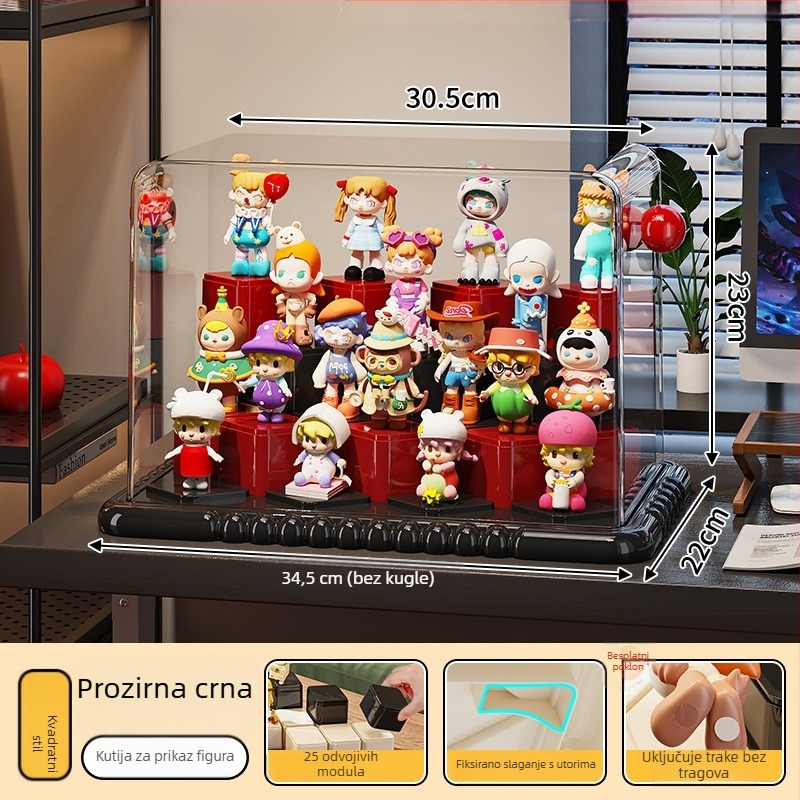 Stalak za izlaganje privjesaka - Mu Ming, Plastika, Stil: Crtić, Mogućnost prilagodbe, Podrijetlo: Taizhou