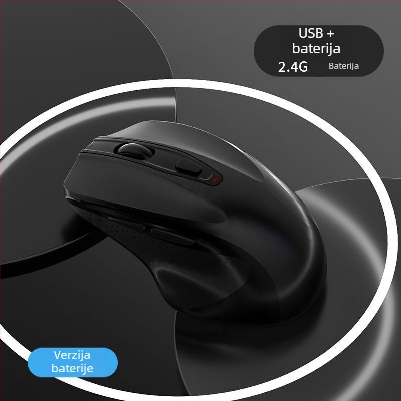 Optička miša USB, žičana veza, težina 100 g i više, frekvencija polinga ispod 125 Hz