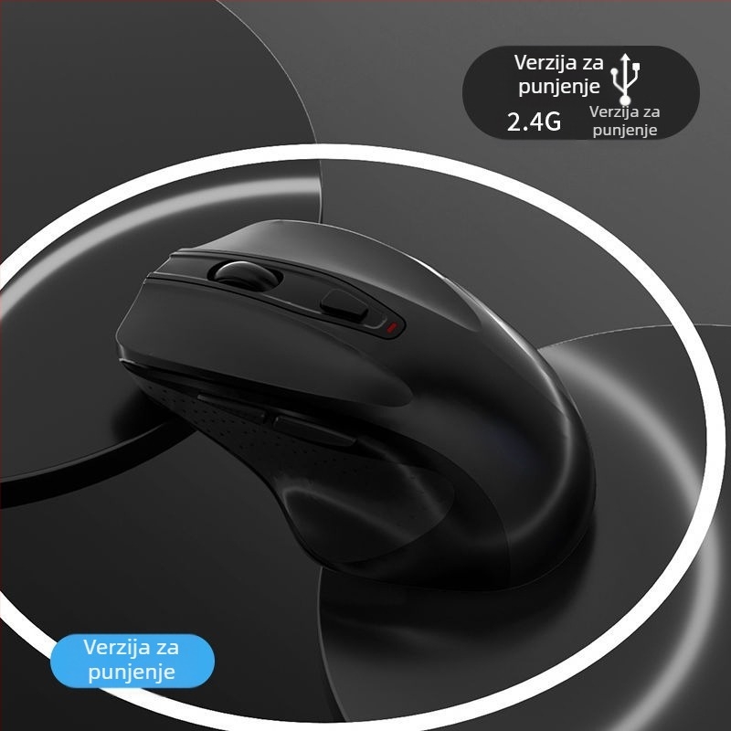 Optička miša USB, žičana veza, težina 100 g i više, frekvencija polinga ispod 125 Hz