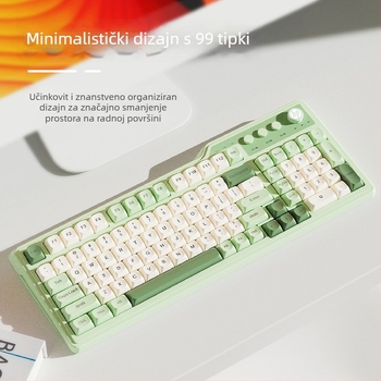 HP K360 žična membranska tipkovnica – 99 tipki, RGB pozadinsko osvjetljenje, kabel 1,5 m