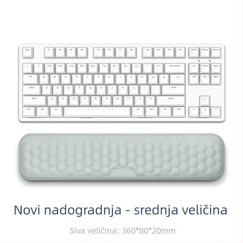 Podložak za zglob za mehaničku tipkovnicu, tkanina, jednostrana, injekcijsko oblikovanje, Short-tailed fox