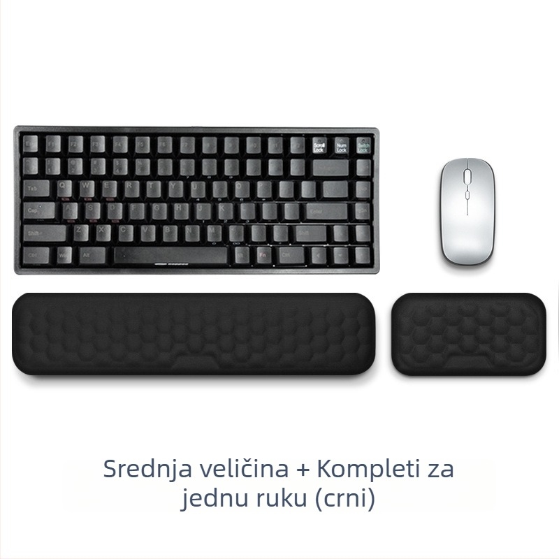Podložak za zglob za mehaničku tipkovnicu, tkanina, jednostrana, injekcijsko oblikovanje, Short-tailed fox