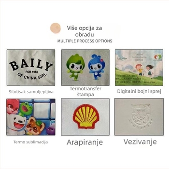 Platnena torba s logom, na skladištu i prilagodljiva, tisk loga toplinski transfer, dno i bočne stranice, Ping Sheng marka