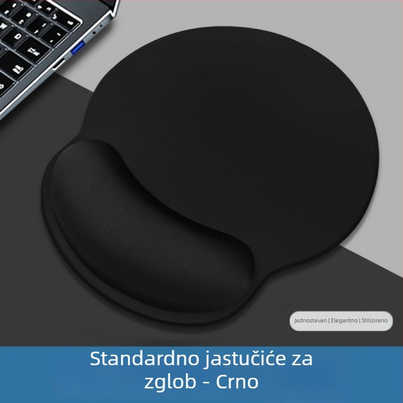 Velika podloga za miša, prirodni kaučuk, jednobojna, igraća podloga