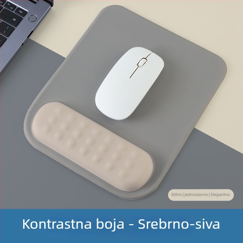 Velika podloga za miša, prirodni kaučuk, jednobojna, igraća podloga
