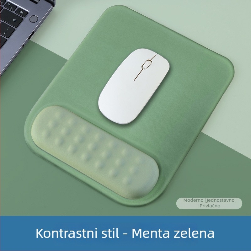 Velika podloga za miša, prirodni kaučuk, jednobojna, igraća podloga