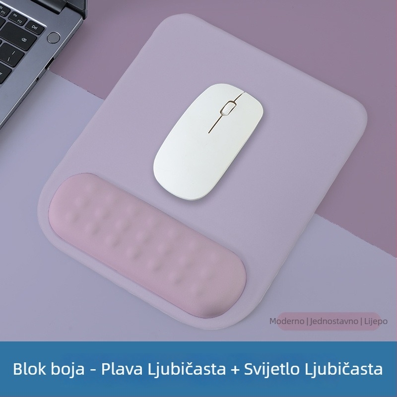 Velika podloga za miša, prirodni kaučuk, jednobojna, igraća podloga