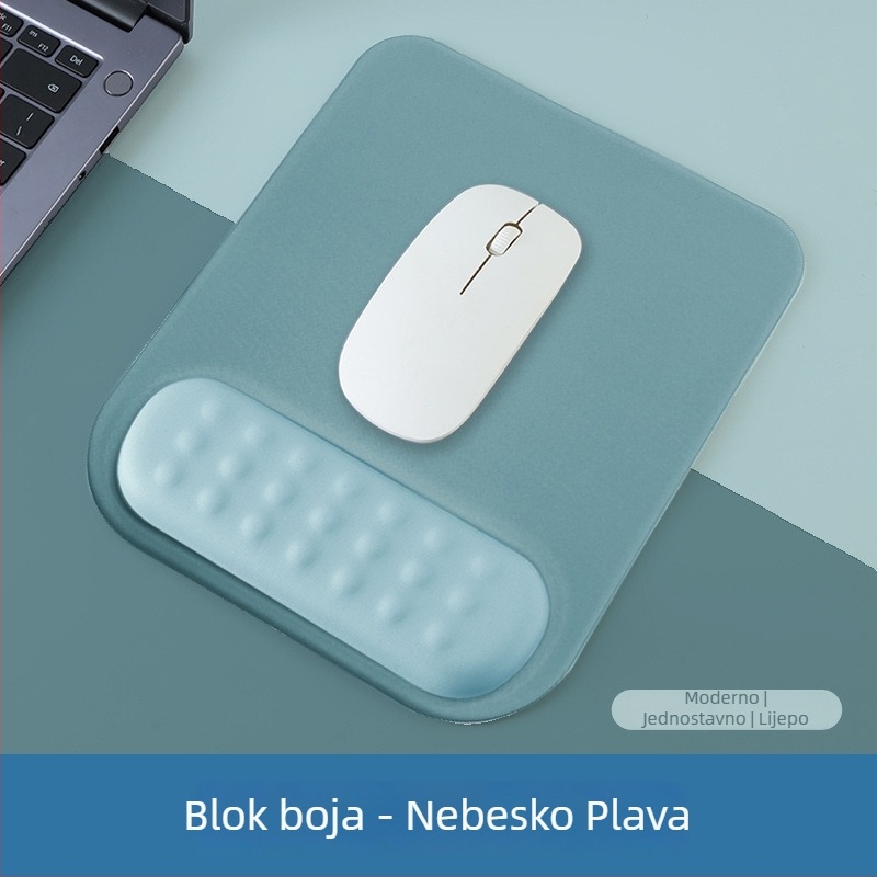 Velika podloga za miša, prirodni kaučuk, jednobojna, igraća podloga