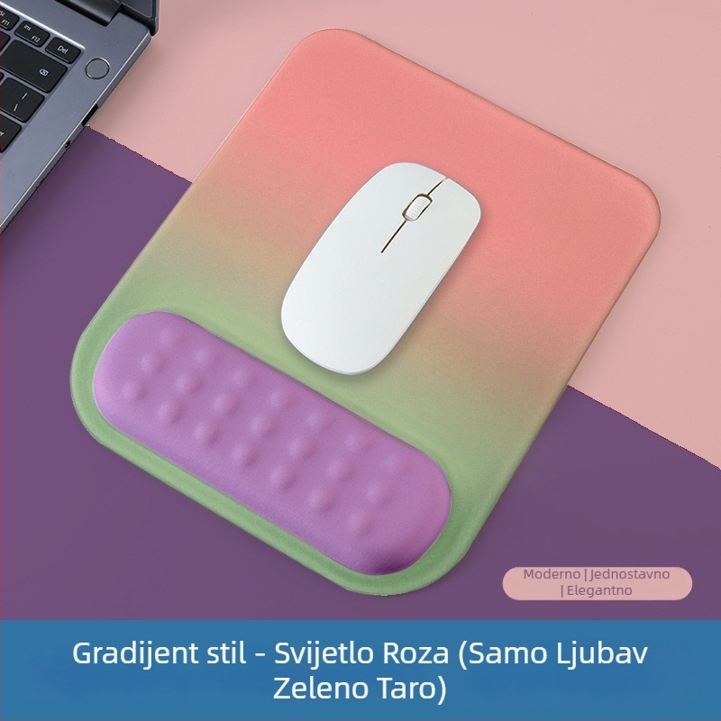 Velika podloga za miša, prirodni kaučuk, jednobojna, igraća podloga
