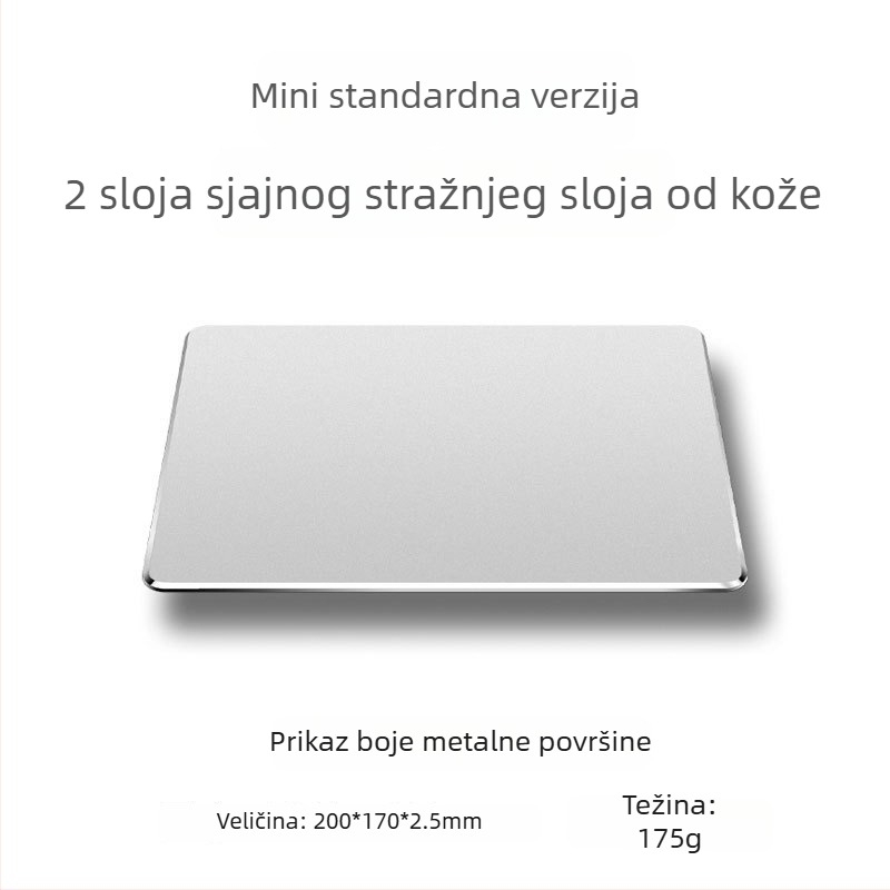 Podloga za miš od smole, dvostrana kožna površina, otporna na znoj, gaming, model Sd21a, prijenosna radna podloga