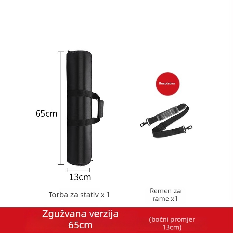 Dodatci za rasvjetu za stativ – Su Ben, flocking materijal, zadebljani i prošireni dizajn, prijenosna torba za stativ rasvjete