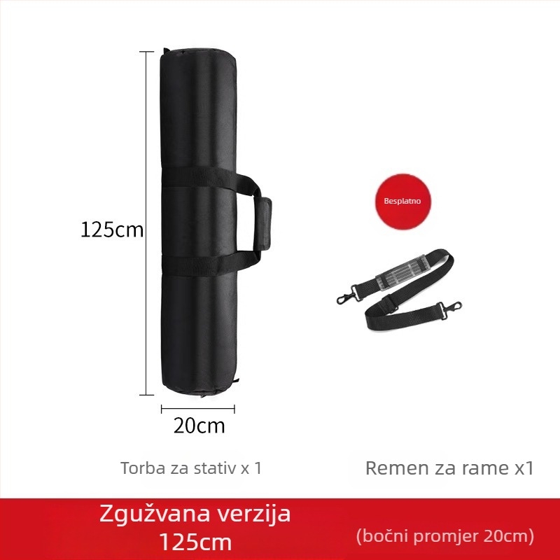 Dodatci za rasvjetu za stativ – Su Ben, flocking materijal, zadebljani i prošireni dizajn, prijenosna torba za stativ rasvjete