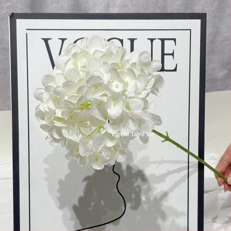 Umjetni hydrangea cvjetovi od svile, set od 90 komada za ukrašavanje zida na vjenčanju (Secret Garden)