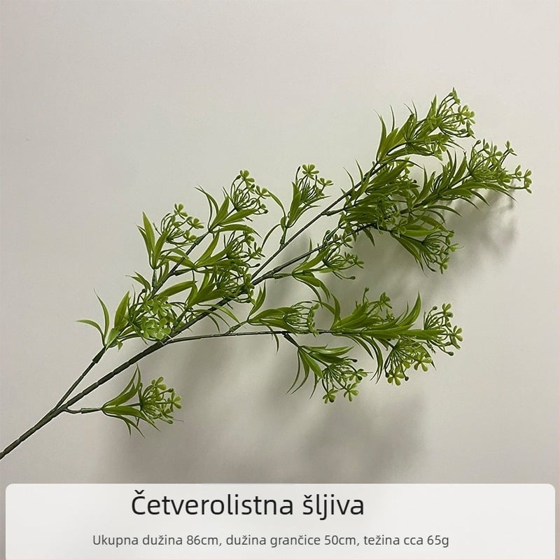 Xin yuda Umjetna eukaliptus lišće i Dragon Whisker Grass cvjetna dekoracija, Plastika, Injekcijsko oblikovanje, Sorte 3283093, Za vjenčanja, vanjsku dekoraciju i rekvizite za fotografiju