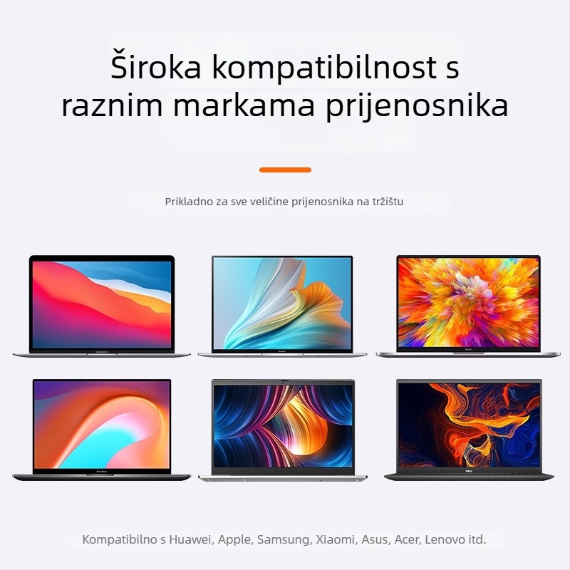 Plastična držač za laptop i tablet, A-104, prilagodljiv, sklopiv, lagan 145 g