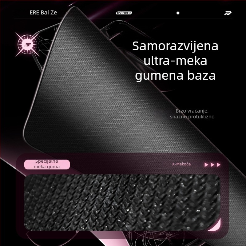 Gaming podložak za stol – serija Dvanaest znakova, protivklizna, XXL veličine, podrška za zglob