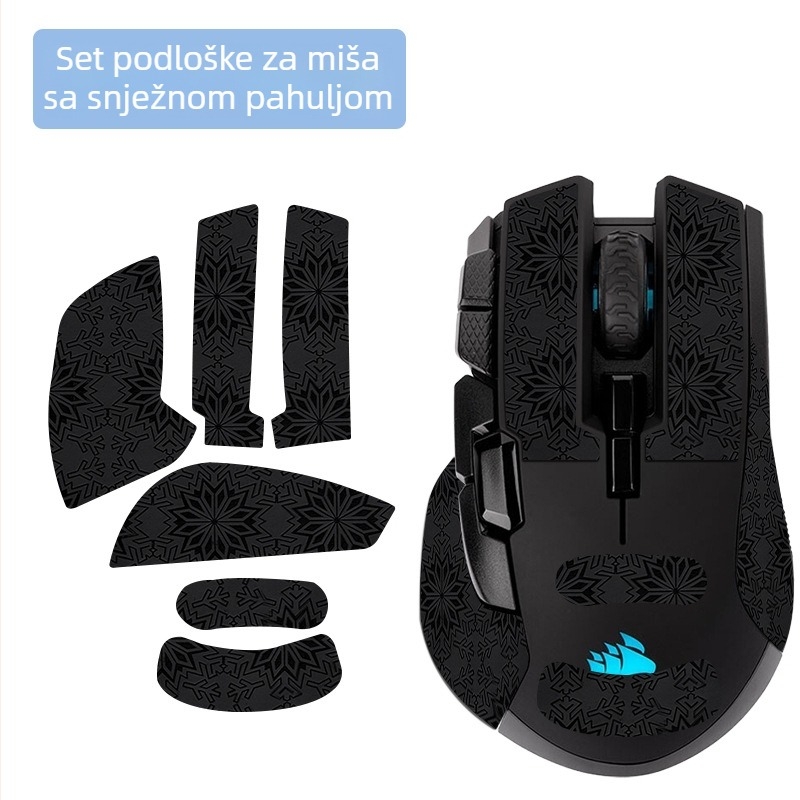 Potpuni zaštitni film za bežičnu miša Iron Hand – protuklizni, upija znoj, vodootporan i otporan na habanje