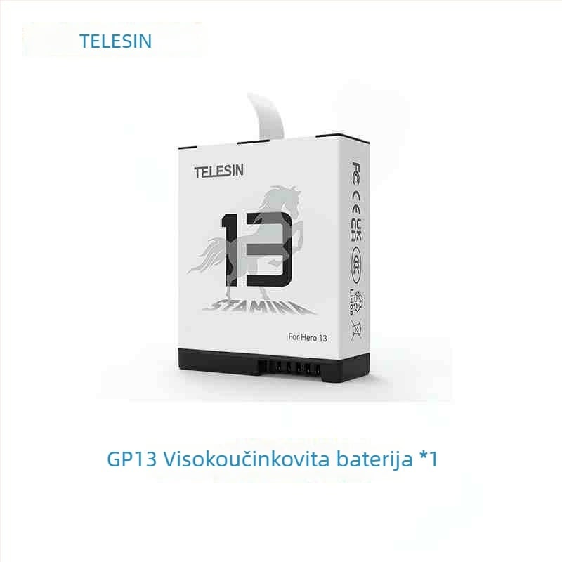 TELESIN GP13 Baterija visokih performansi za GoPro 13, prva generacija