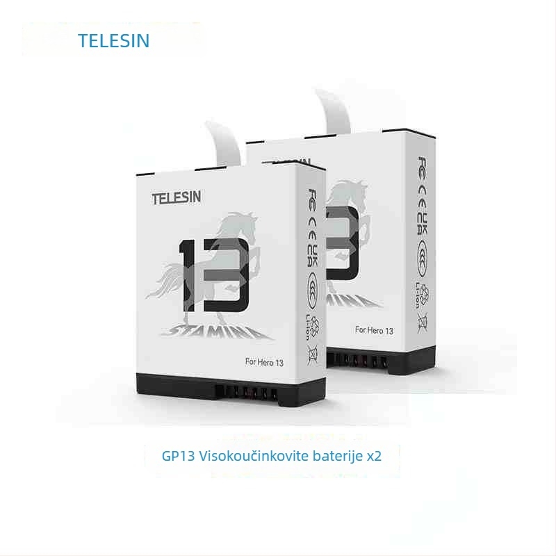TELESIN GP13 Baterija visokih performansi za GoPro 13, prva generacija
