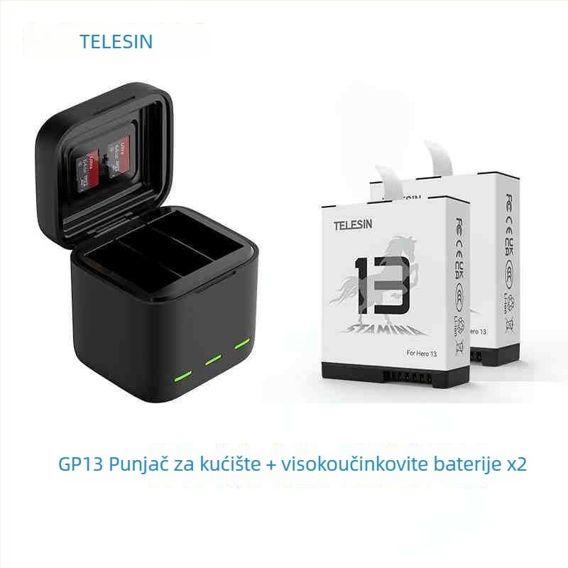 TELESIN GP13 Baterija visokih performansi za GoPro 13, prva generacija