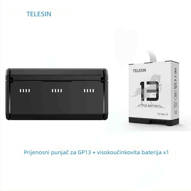 TELESIN GP13 Baterija visokih performansi za GoPro 13, prva generacija