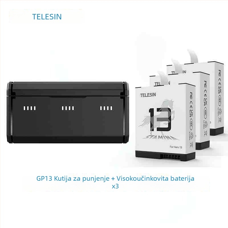 TELESIN GP13 Baterija visokih performansi za GoPro 13, prva generacija