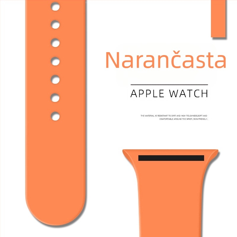 Silikonski remen za Apple Watch Series 11,sportski remen s jednostavnom kopčom