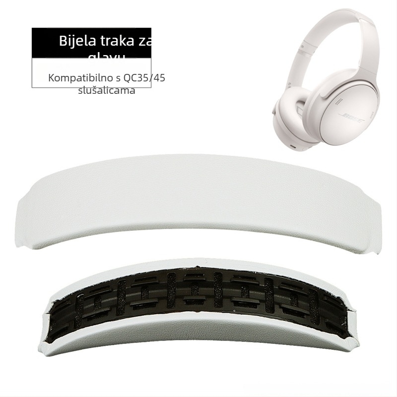 Zamjena glavne trake za Bose QC35/QC45 — gornji i donji spoj, kompatibilno s QC35/QC45, Headphonemagic