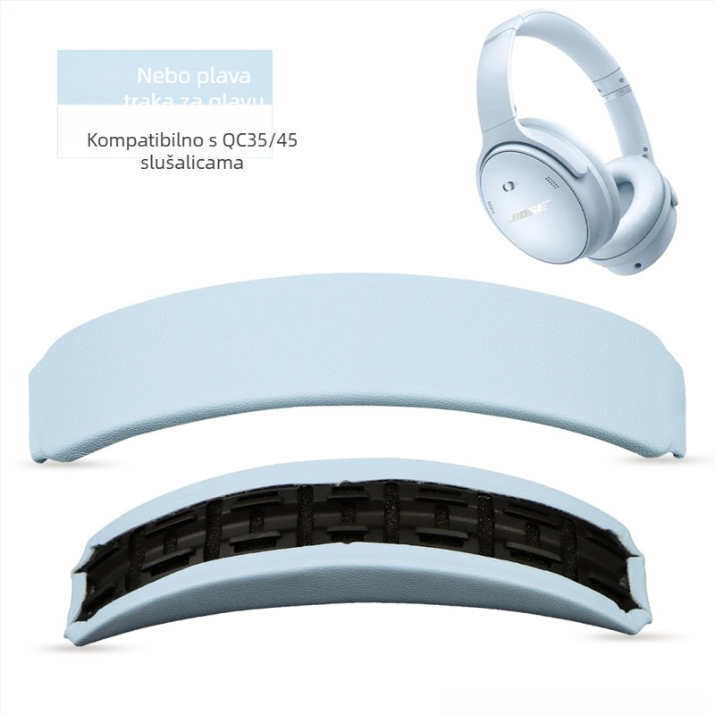 Zamjena glavne trake za Bose QC35/QC45 — gornji i donji spoj, kompatibilno s QC35/QC45, Headphonemagic