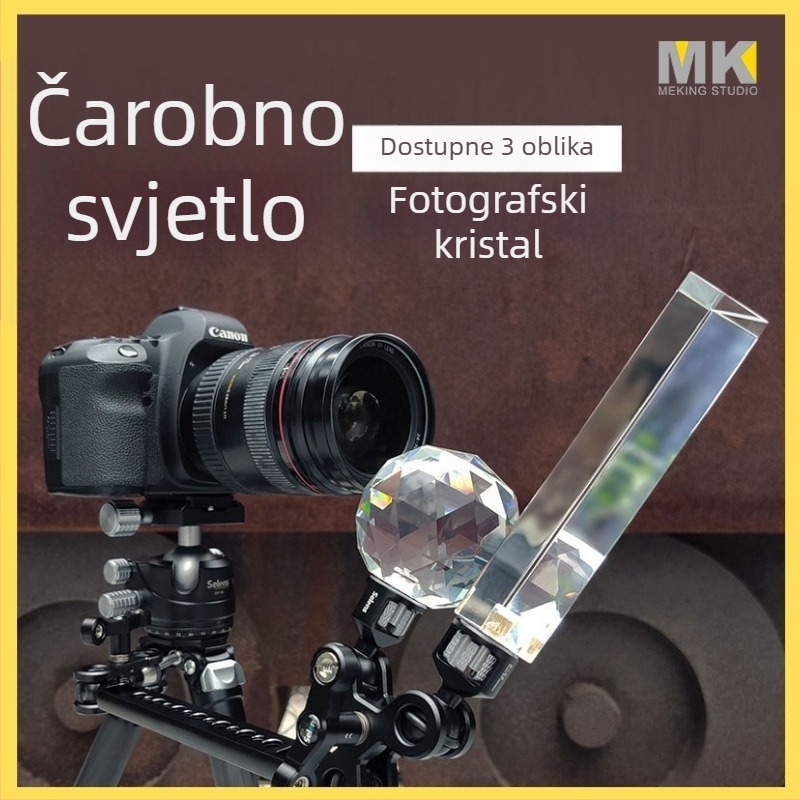 Fotografski set MK 829092 – profesionalna fotografija rekviziti s čarobnim svjetlom i kristalnim prednjim dijelom za film i vjenčanja, težina 0.5 kg