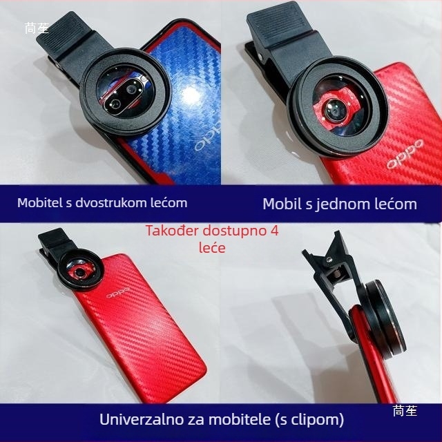 Golub makro objektiv s povećalom za fotografiranje ptičjih očiju (univerzalno)