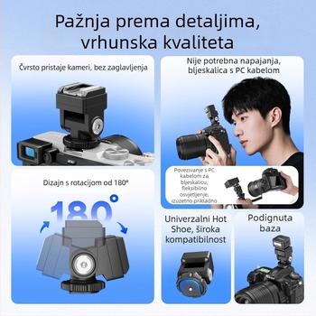 Godox TR/SF-R bežični okidač bljeska za kameru, s univerzalnom podlogom za hot shoe i nosačem IT30/2022