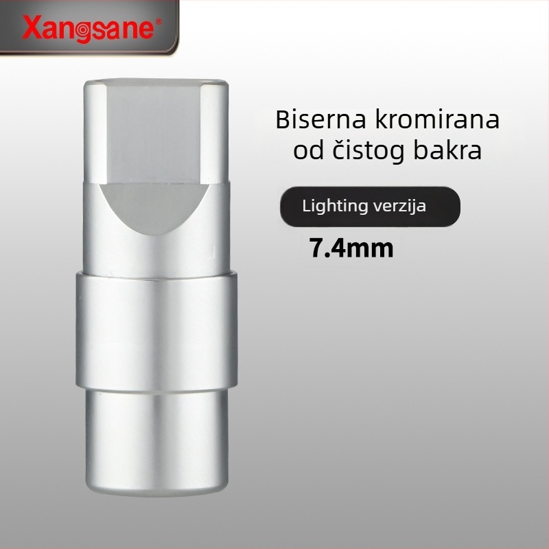 Xangsane XS-T1031 Višestruki podatkovno-punjački kabel USB/Lightning/Type-C PD, metalno kućište