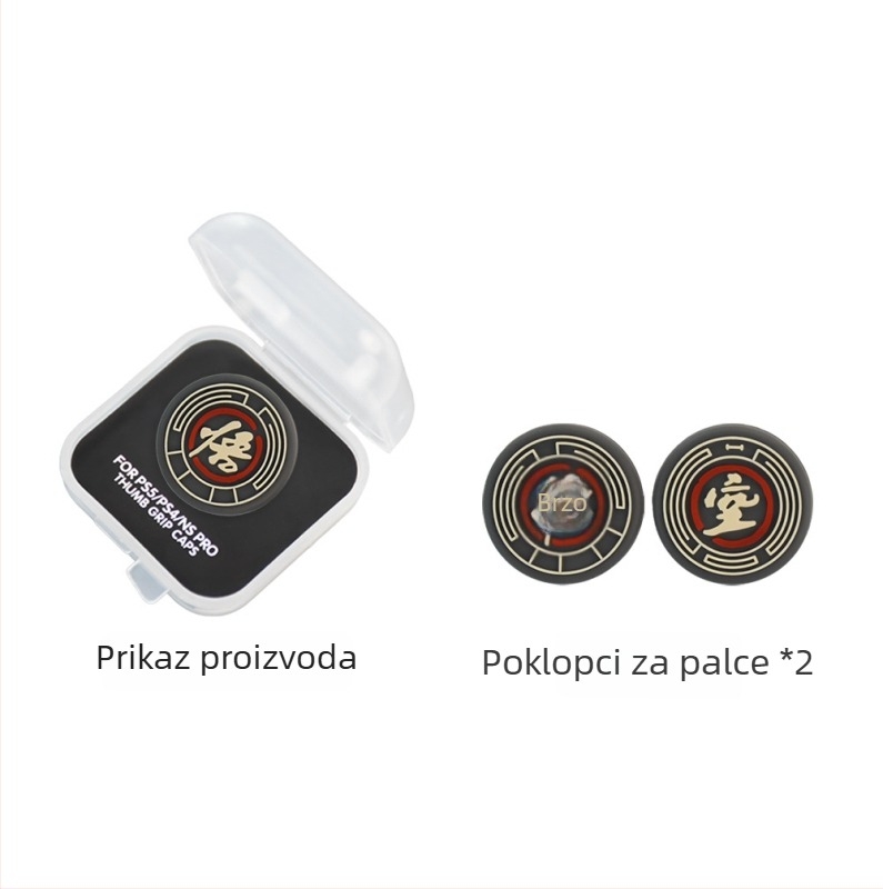 PS5 kontroler silikon rocker kapica, marki Xitaiqiang, model PS5, materijal silikon, pakirano u kutiji