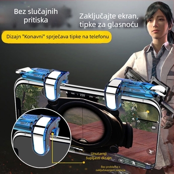 OMALISS M7 kabelski joystick za pametne telefone s mehaničkim gumbima (Model: M7; Sučelje: USB; Spoj: Žično; Vibracija: Force Feedback; Primjenjivo: pametni telefoni)