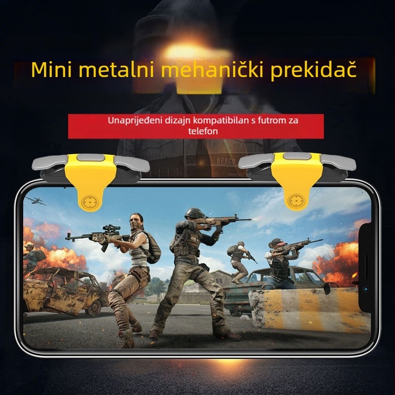 OMALISS M7 kabelski joystick za pametne telefone s mehaničkim gumbima (Model: M7; Sučelje: USB; Spoj: Žično; Vibracija: Force Feedback; Primjenjivo: pametni telefoni)