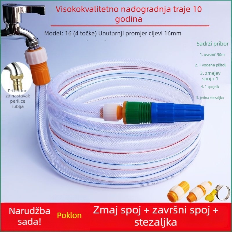 Pistolj za vodu visokog tlaka s držačem za prst, od inženjerskih plastika