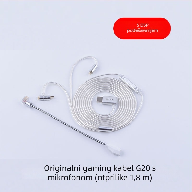 Epz Upgrade Line audio kabel, srebrna prevlaka, za digitalne uređaje