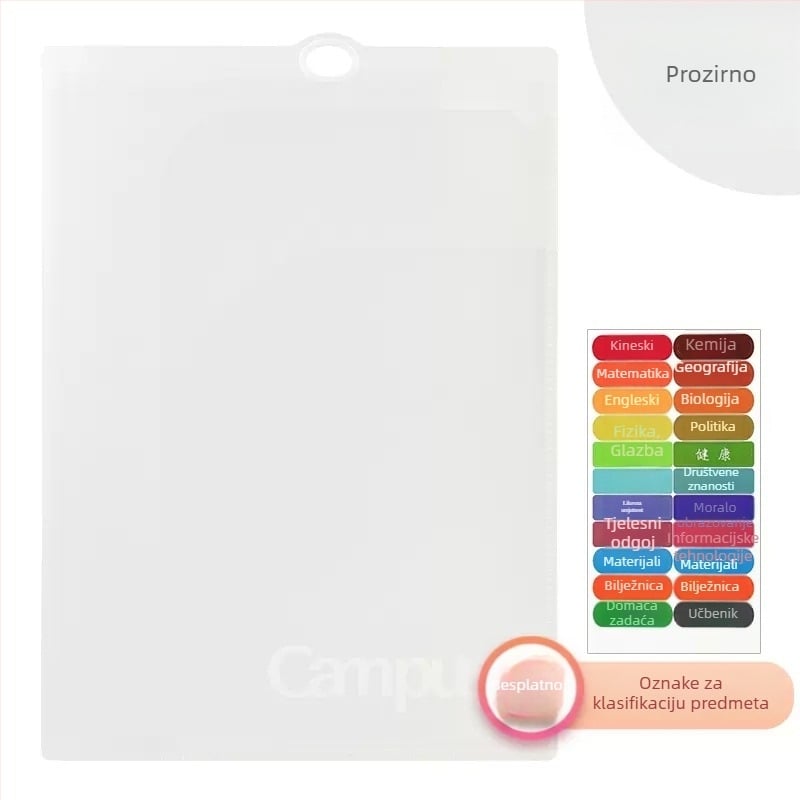 Kokuyo FU810 Višestruka fascikla, Plastični organizator dokumenata, Kompatibilan sa A3 papirom