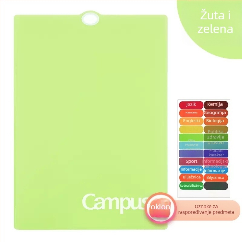 Kokuyo FU810 Višestruka fascikla, Plastični organizator dokumenata, Kompatibilan sa A3 papirom