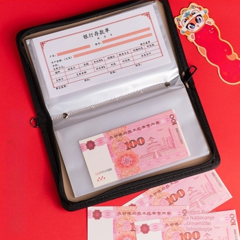 Kožni držač depozitnih listića sa zipom – Serija Dvanaest znakova zodijaka, moguć otisak logotipa