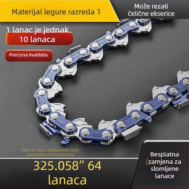 Lanac za motorsku pilu Southern Expedition, 325-pitch, 64 ili 72 vodilna članka, za šumarstvo i vrtlarstvo