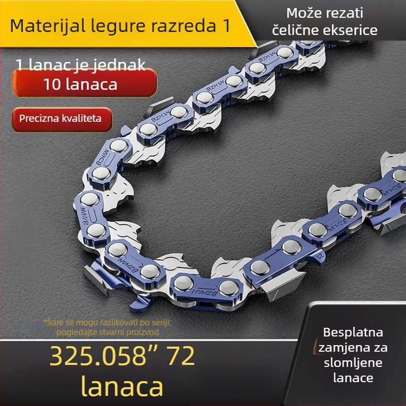 Lanac za motorsku pilu Southern Expedition, 325-pitch, 64 ili 72 vodilna članka, za šumarstvo i vrtlarstvo