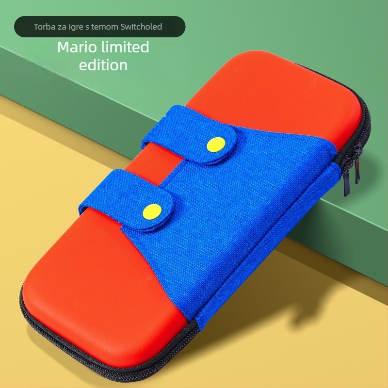Nintendo Switch torbica za pohranu EVA+PU; kompatibilna s Switch, Switch OLED i Switch Lite; model: Switch; težina 450,5 g
