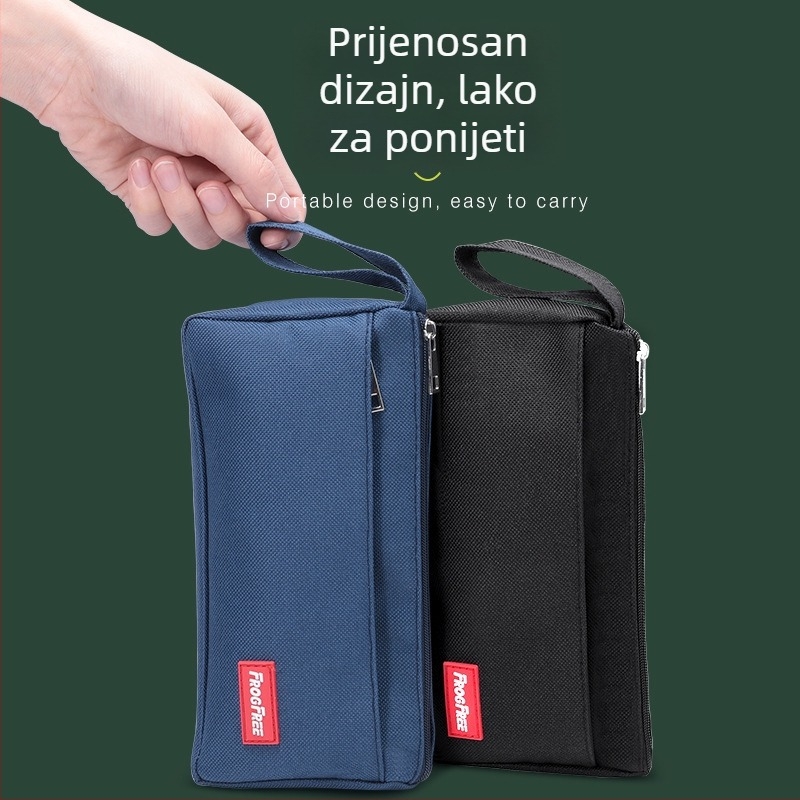 Torba za olovke velikog kapaciteta i kutija za školske potrepštine, korejski stil, Oxford materijal, univerzalno, za učenike osnovne i srednje škole